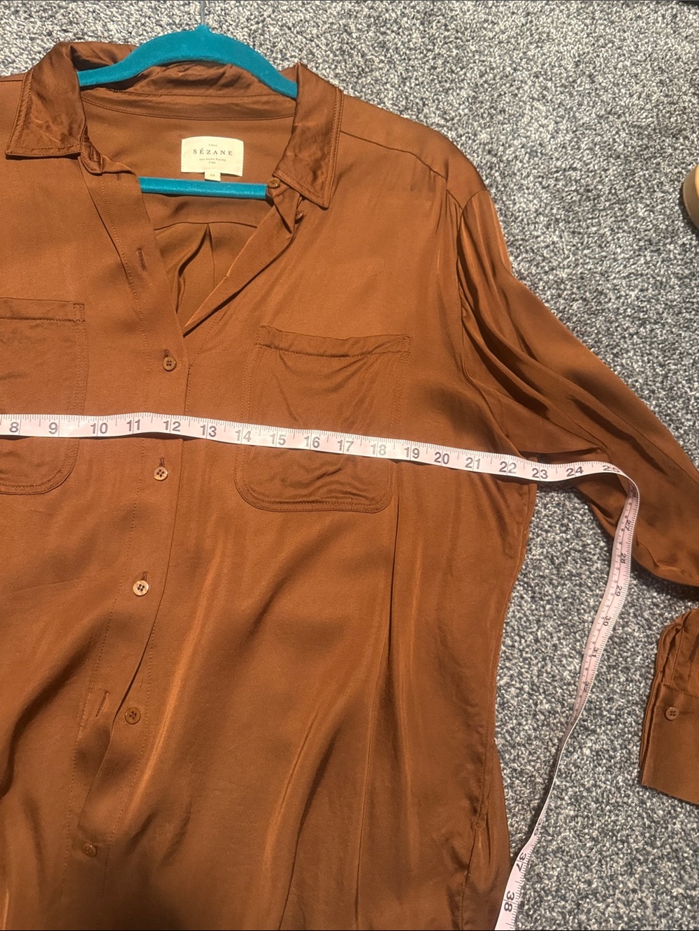 Sezane button down shirt size FR38 or US6